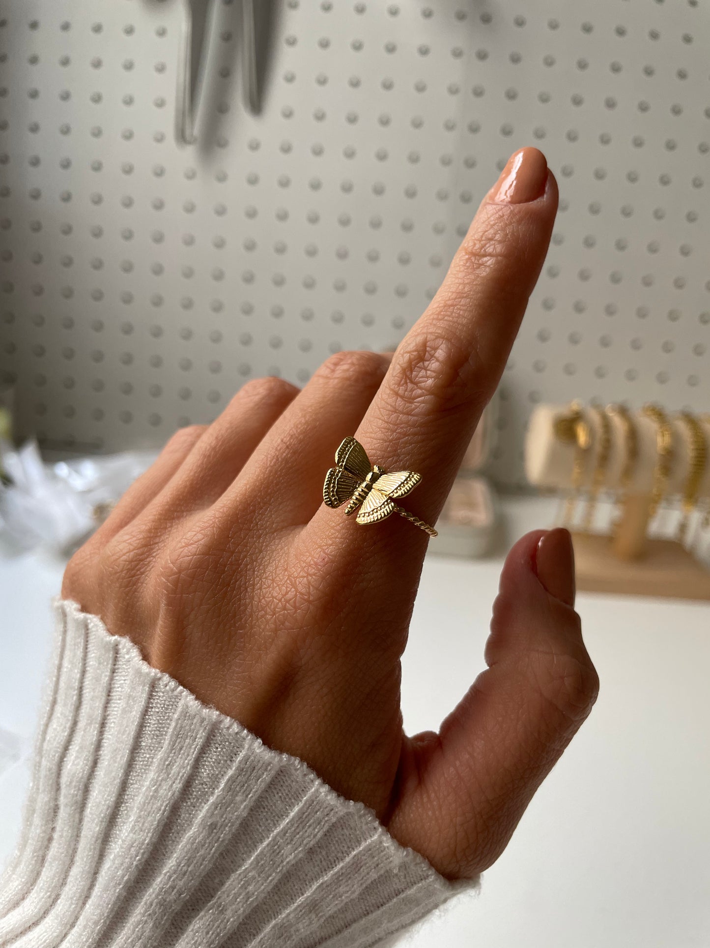 Anillo Mariposa