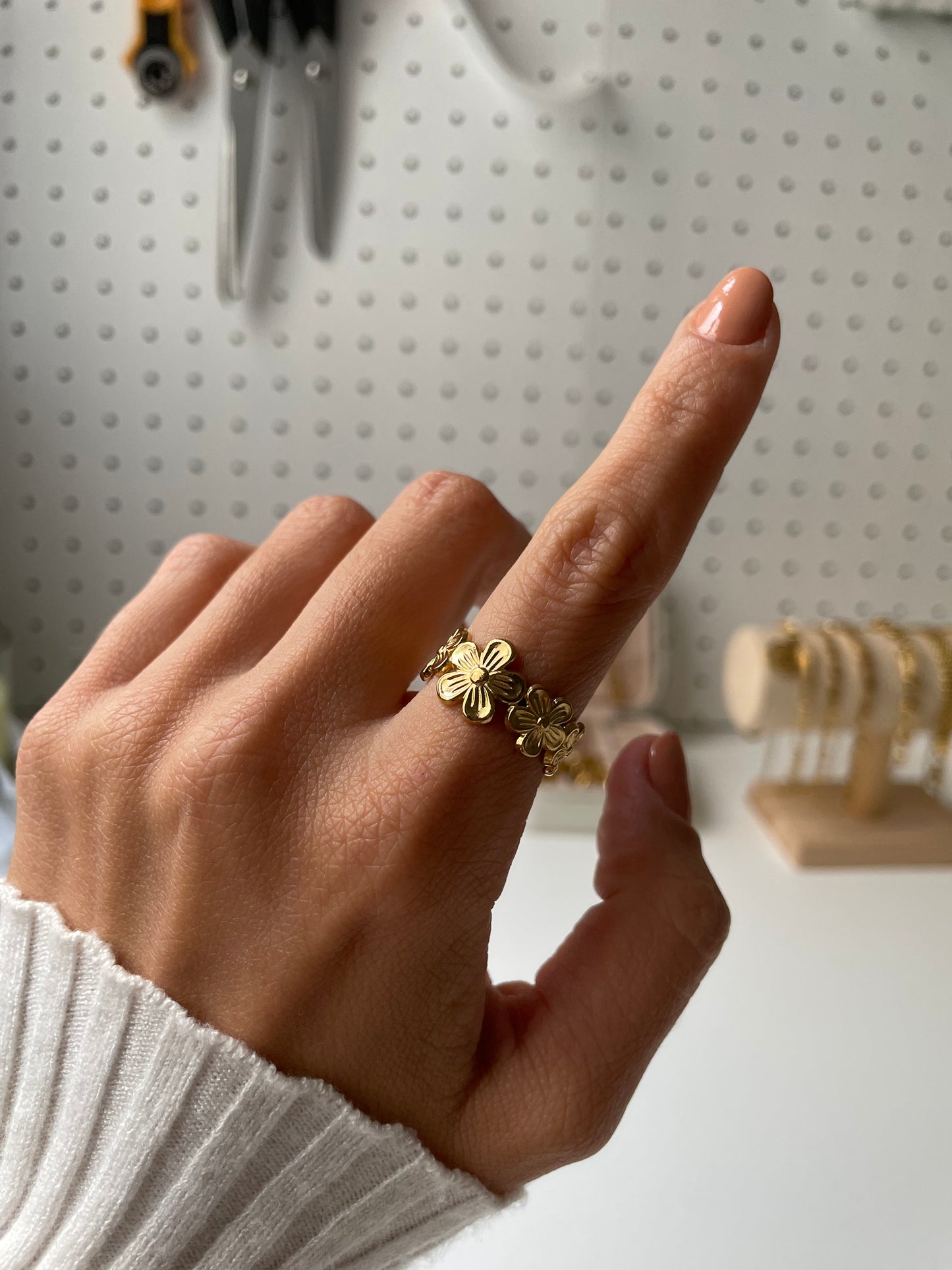 Anillo Flowers