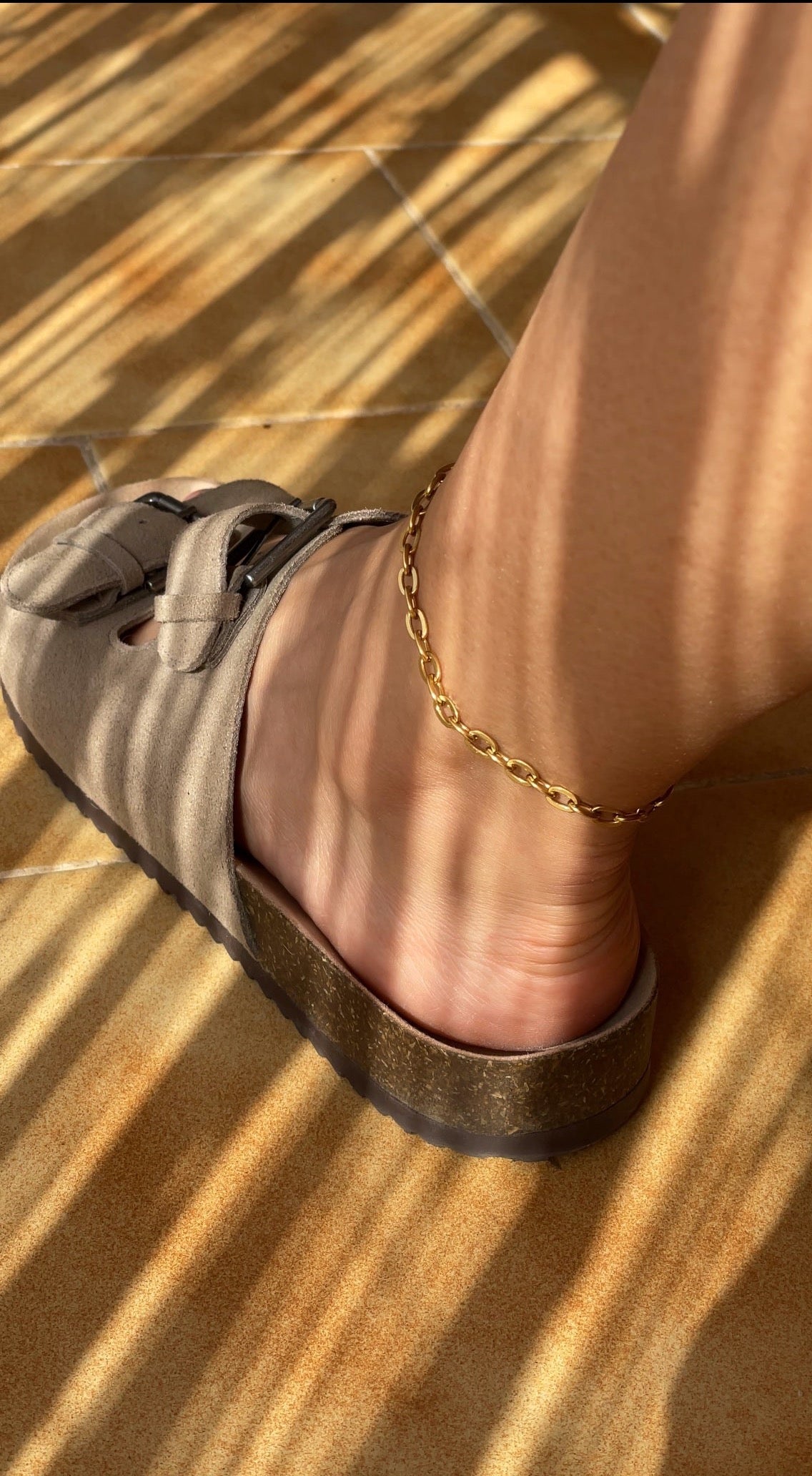Tobillera Chain