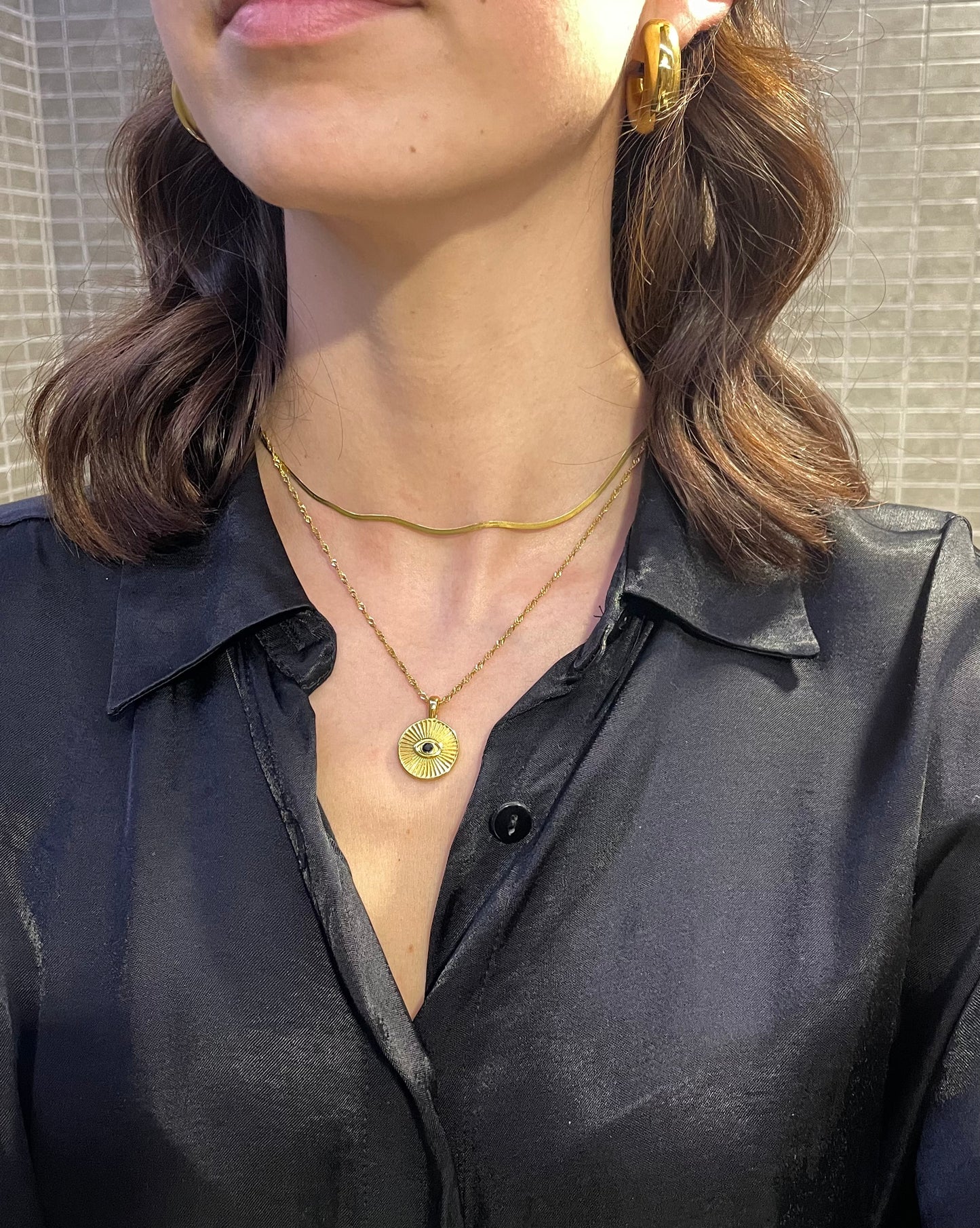Collar Ojo Turco